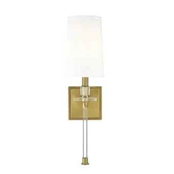 Summy 1 - Light Dimmable Rubbed Brass Wallchiere | Wayfair North America