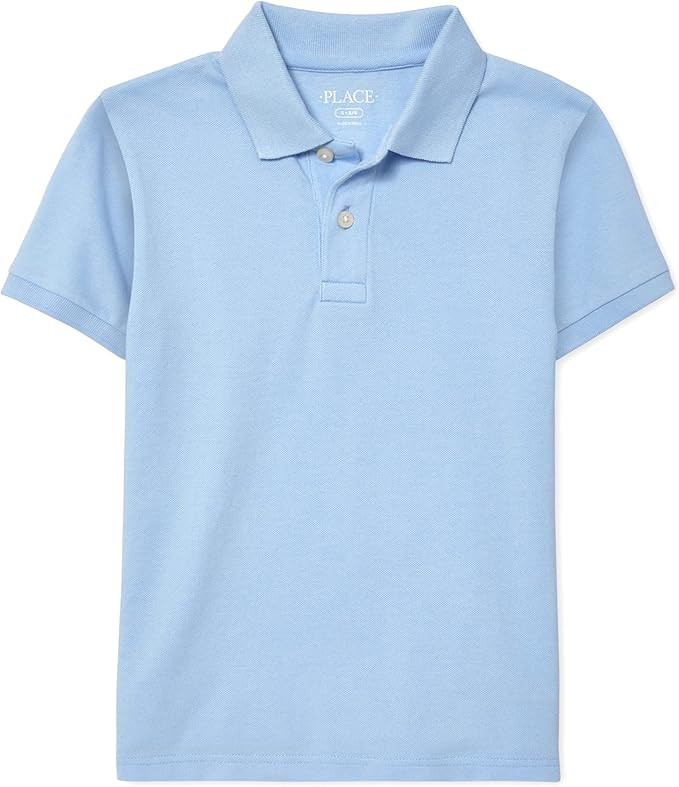 The Children's Place Boys' Short Sleeve Pique Polo | Amazon (US)
