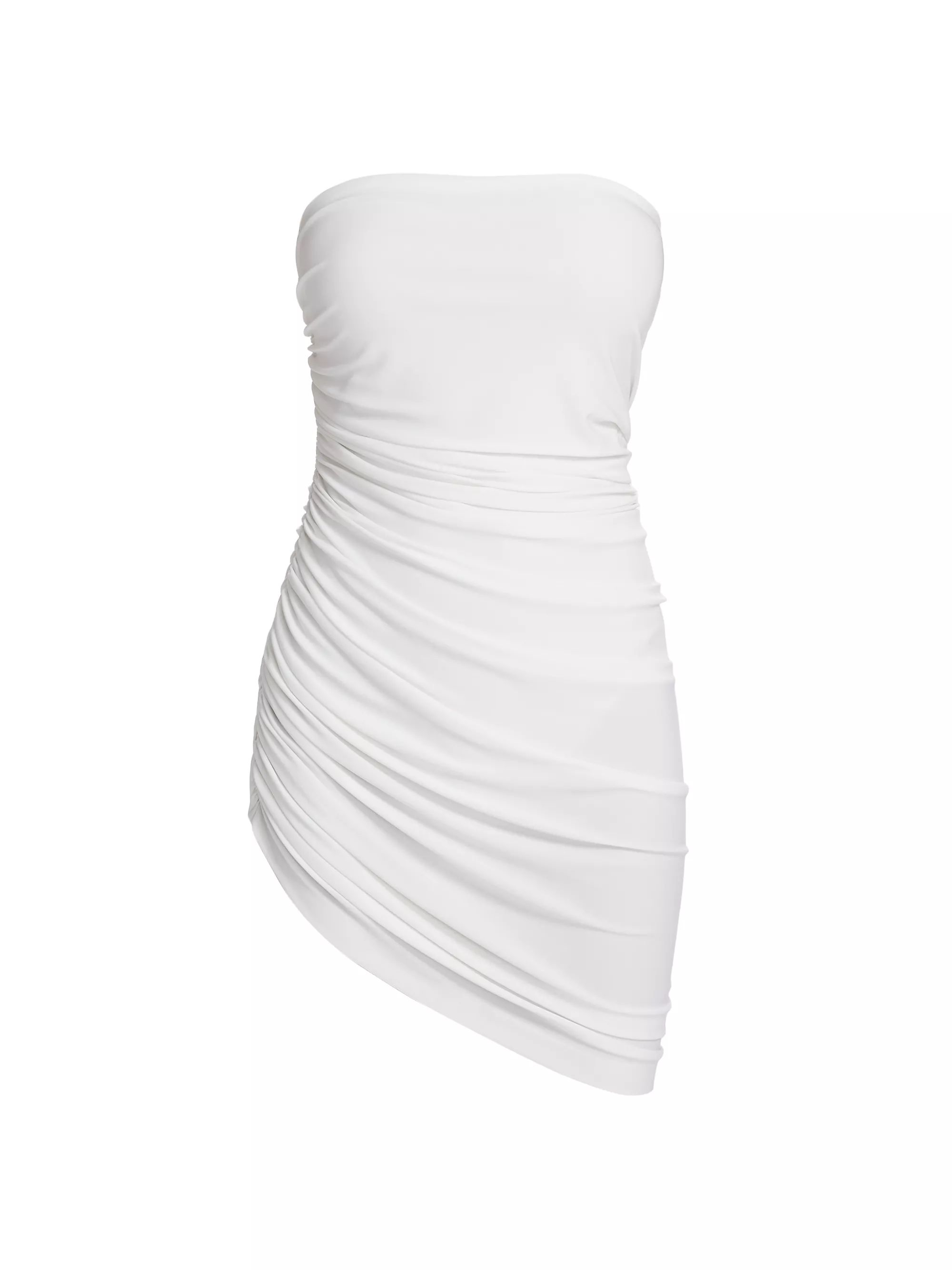 Diana Draped Strapless Minidress | Saks Fifth Avenue