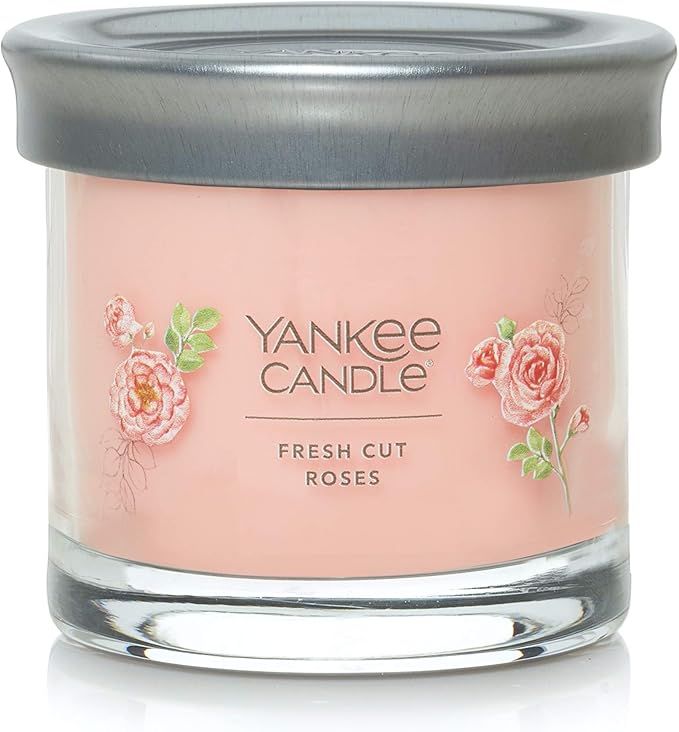 Yankee Candle Fresh Cut Roses Signature Small Tumbler Candle | Amazon (US)