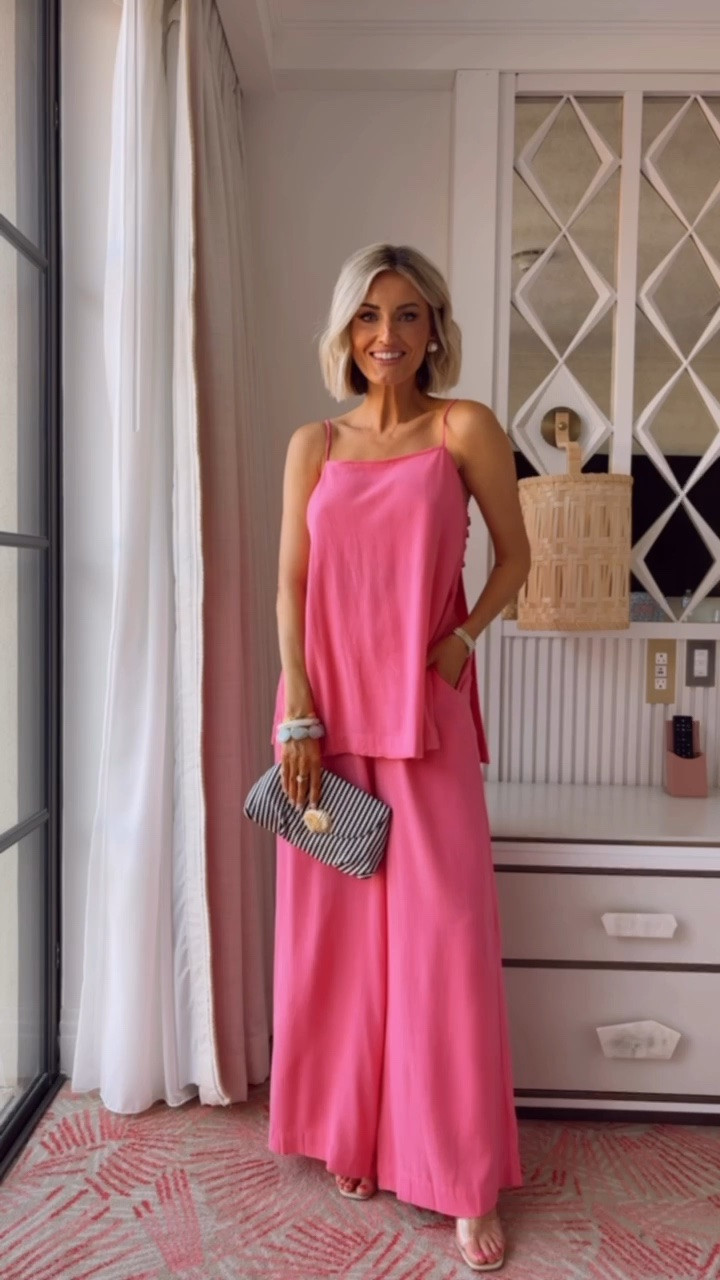 Can you believe this set is Amazon?! This is so cute for vacation! I was trying to decide if I wanted to wear this for dinner the other night! So comfortable & comes in several colors! Wearing size S!

Loverly Grey, Amazon, matching set, resort wear, vacation looks, palm beach outfit, girls trip outfit, girls night out 

#LTKSeasonal