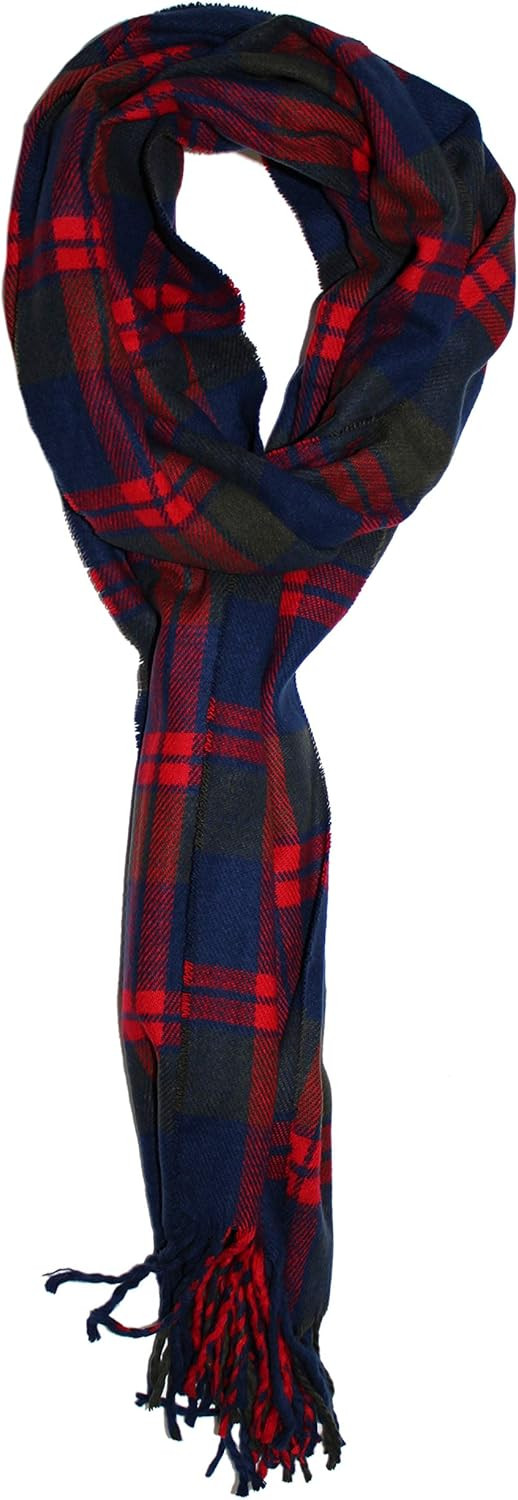 Ted & Jack - Ted's Classic Cashmere Feel Checkered or Plaid Scarf | Amazon (US)