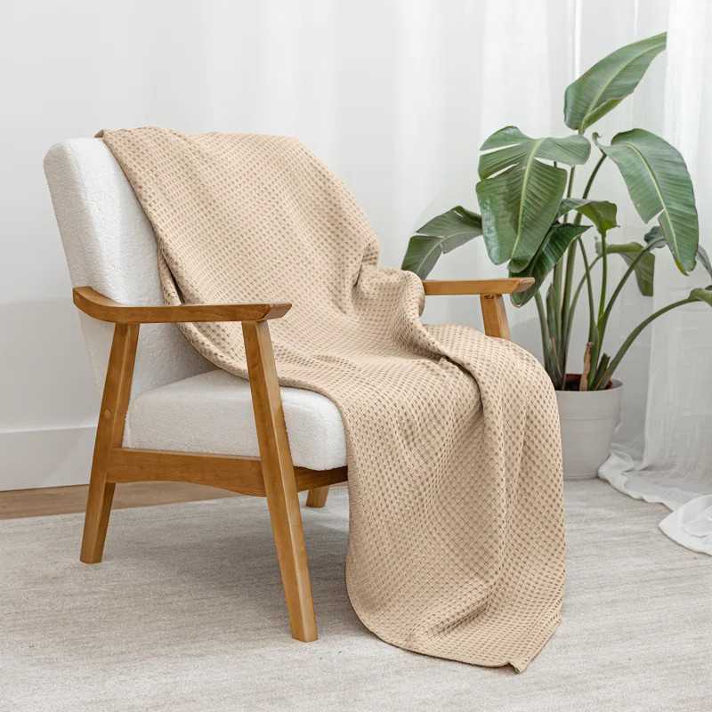 Comfy Cubs Waffle Weave Throw Blanket & Reviews | Wayfair | Wayfair North America