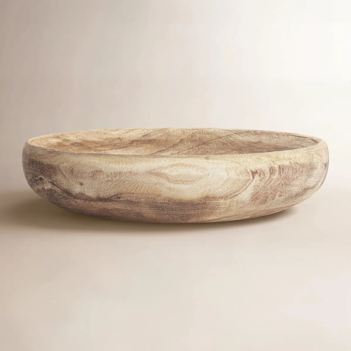Decorative Paulownia Wood Bowl | Wayfair North America