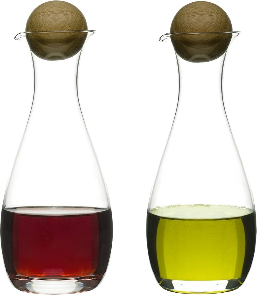 Sagaform Bottles Nature Collection Oil/Vinegar Carafe, 10-Ounce, Glass | Amazon (US)