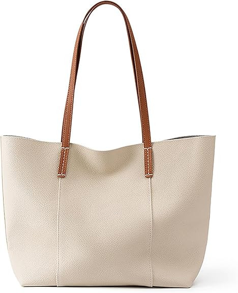 Women handbag Leather tote bag for women top handle satchel purse | Amazon (US)