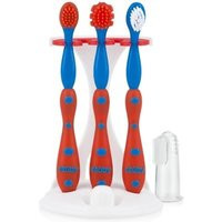 4-Stage Oral Care System, Red | Nuby (US)