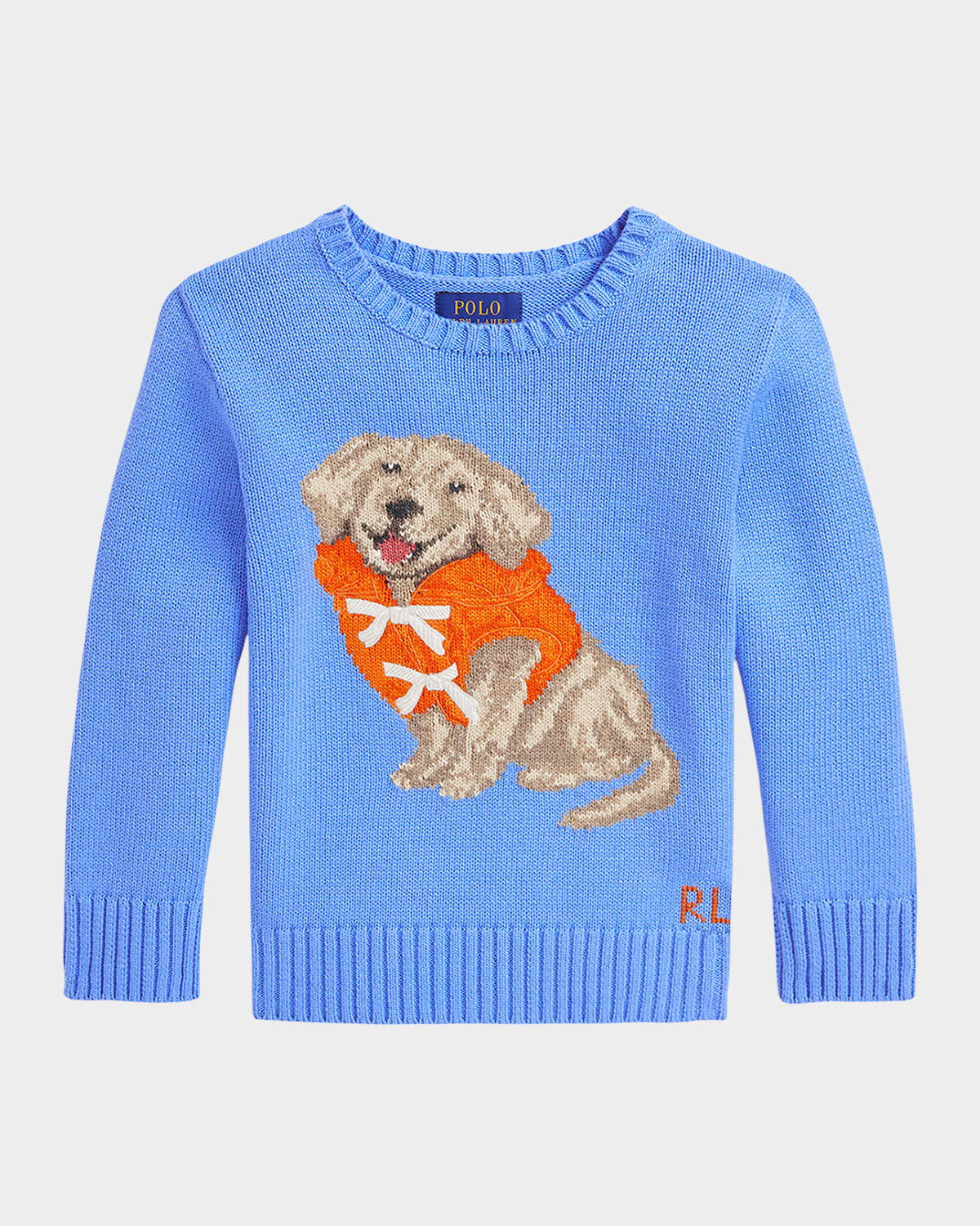 Boy's Dog Intarsia Sweater, Size 2-7 | Neiman Marcus