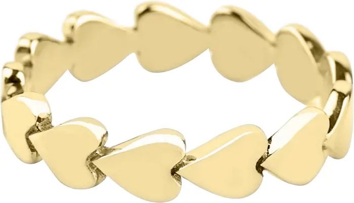 Tiny Tags Perfectly Imperfect Heart Band Ring | Nordstrom | Nordstrom