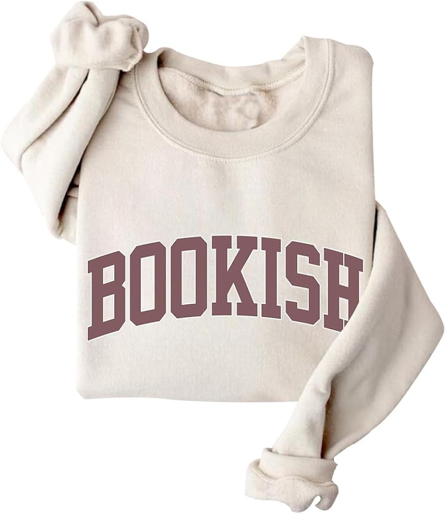 DIOMMELL Bookish Sweatshirt Book Lover Sweatshirt Reading Librarian Sweatshirt Bookworm Sweatshir... | Amazon (US)