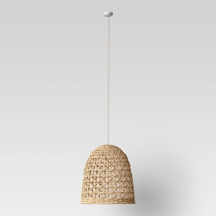 Large Seagrass Light Pendant Light Brown (Includes Energy Efficient Light Bulb) - Opalhouse&#8482... | Target