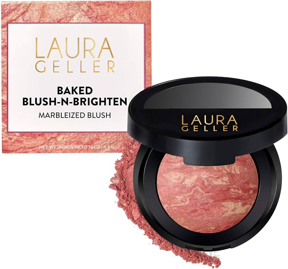LAURA GELLER NEW YORK Baked Blush-n-Brighten for Mature Skin - 09 Starfish Island - Powder Blush ... | Amazon (US)