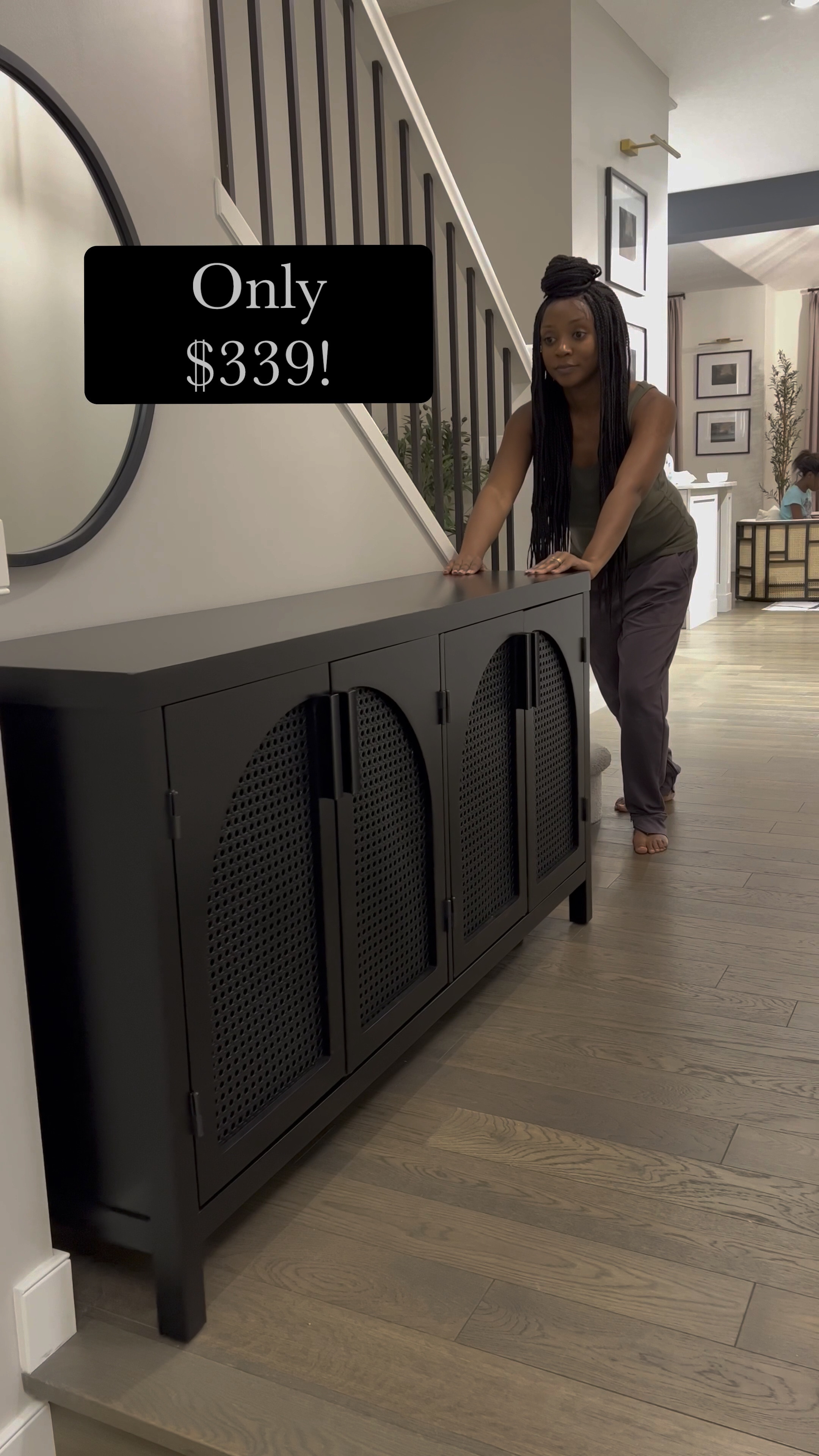 This piece has an amazing price 🎉 and now you can recreate this designer look with this gorgeous sideboard. It’s perfect for your dining area… use it as a buffet or for storing your dishes … it’s incredibly sturdy and can be used in bedrooms 🛏️ or as a tv stand! 🫶🏽☺️


#LTKhome #LTKstyletip #LTKVideo