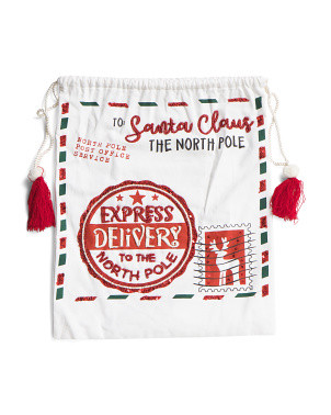 Express Delivery Santa Sack | TJ Maxx