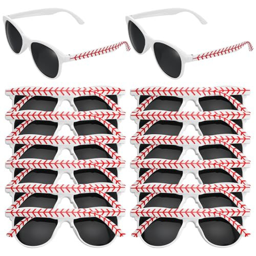 Relaxweex 12/24 Soccer Football Volleyball Basketball Softball Baseball Sunglasses Sport Team Gift Party Favors Bags Stuffers(Baseball 1,12) | Amazon (US)