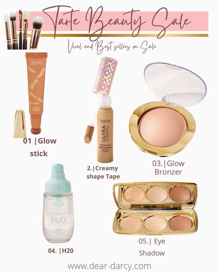 30% off Tarte beauty sale 

On App sale and some of my favorite make up & beauty helpers

Get a great glow with the cream glow and the compact powder 

Love the H20 serum to help hydrate skin

The shape tape in creamy is the best under eye concealer and contour 

Love the eye shadow pallet great colors and perfect for summerr

#LTKbeauty #LTKsalealert #LTKSpringSale