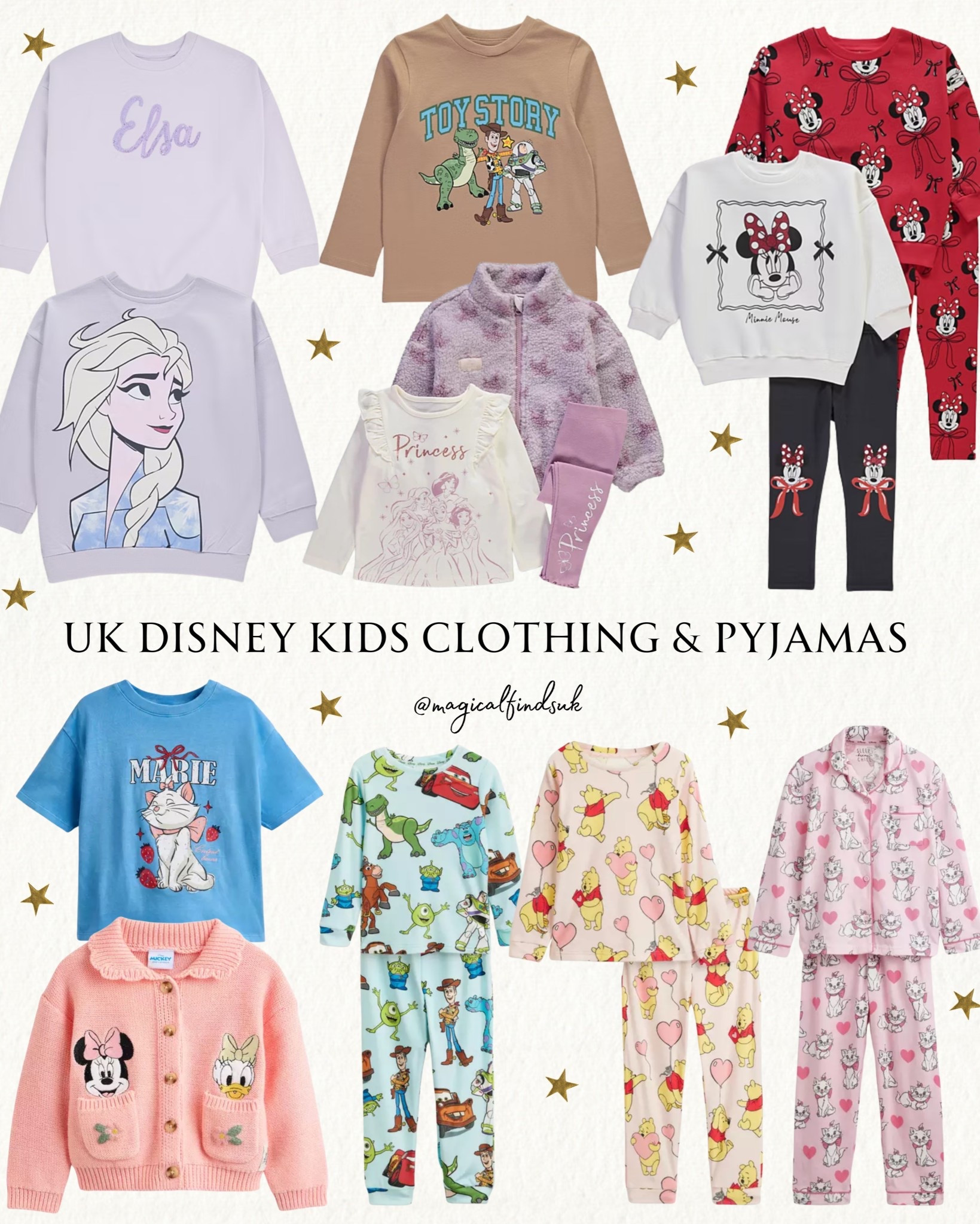 Disney kids clothing & pyjamas 🐭💗✨