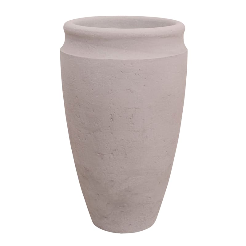 Japi Clay Antique Tall Outdoor Planter, Large | At Home