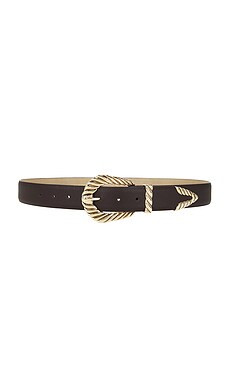 petit moments Modern Rodeo Belt in Chocolate & Gold from Revolve.com | Revolve Clothing (Global)