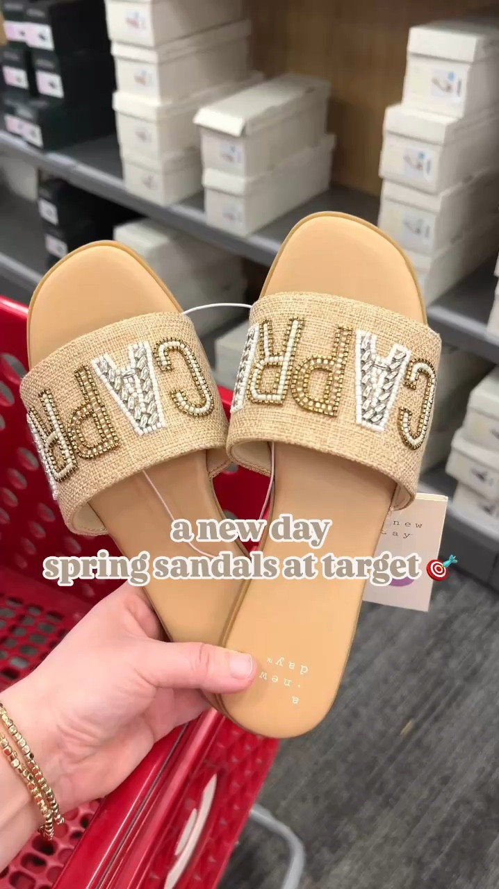NEW sandals at Target! 🎯 follow me for more! 

#LTKTravel #LTKShoeCrush #LTKWatchNow