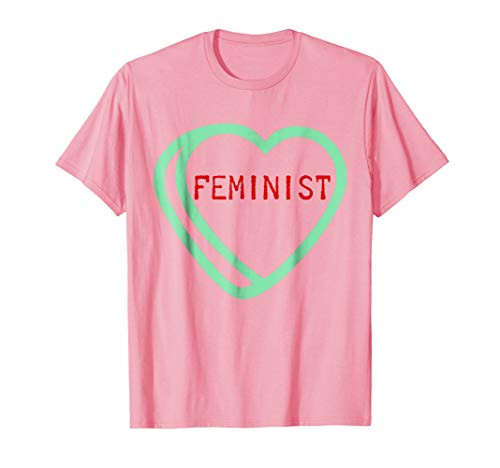 Feminist Candy Heart Women's Rights Valentine's Day T-Shirt | Amazon (US)