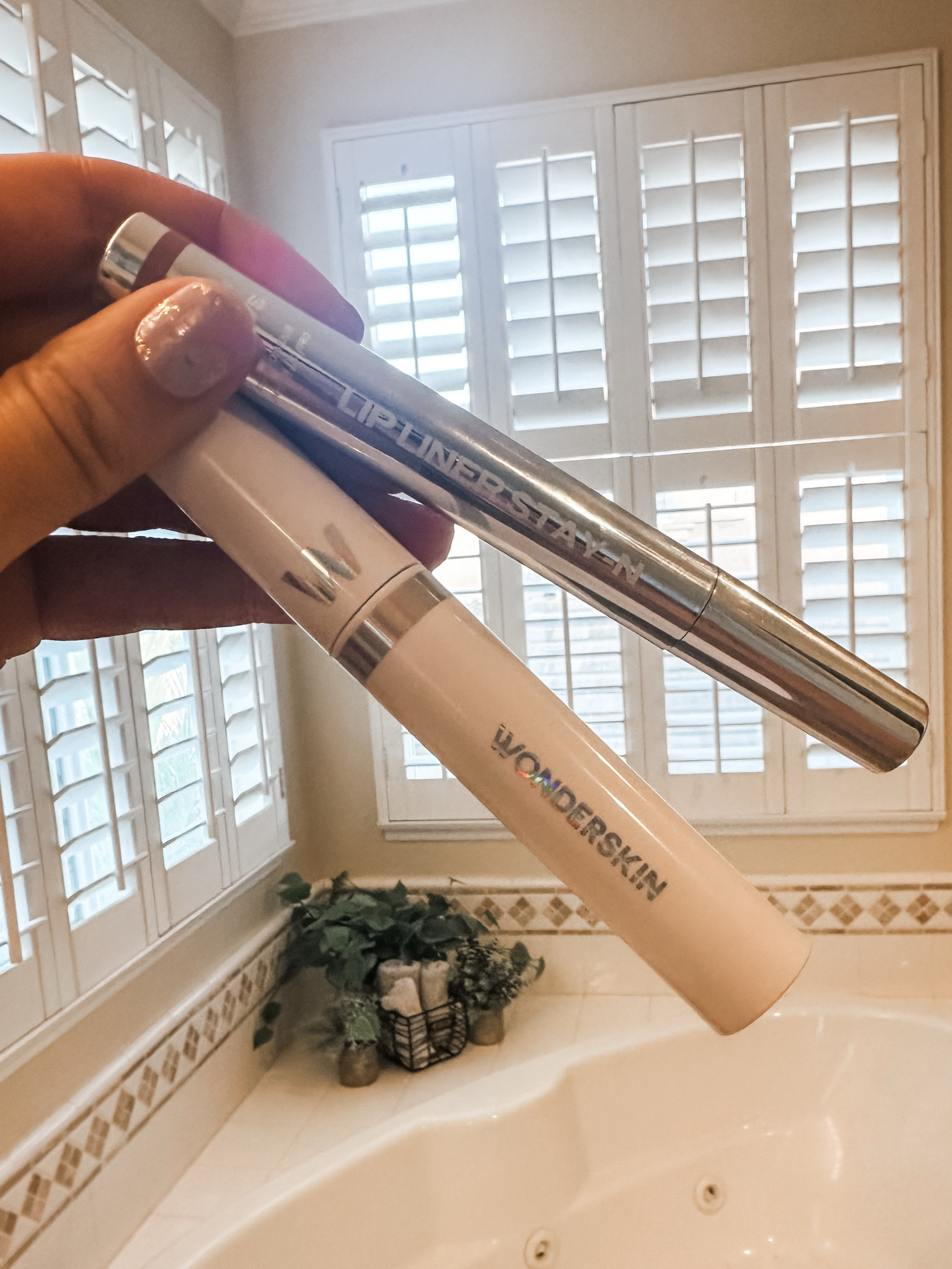 Loving these lip stains. 
Wonderskin - much lighter thinner texture. Sits for about a minute then wipes off. The shade I have is Romance which is a beautiful red. 
Sacheu - heavier tackier texture. Sits for longer until dry then peels off. The color I have is Mauve and it’s the perfect neutral natural shade. 
Gotta getcha some of these  

#LTKBeauty #LTKOver40 #LTKFindsUnder50