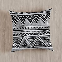 Black & White Aztec Decorative Pillow Cover Modern Custom Sham- 16 X - 18 White Printed Signaturehom | Etsy (US)