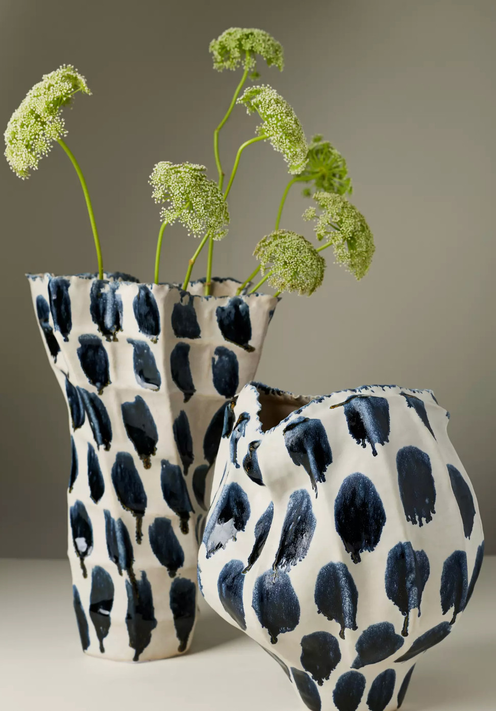 Jamie Young Blue Dot Ceramic Vase, Interior Design, Home Decor 

 #LTKHome