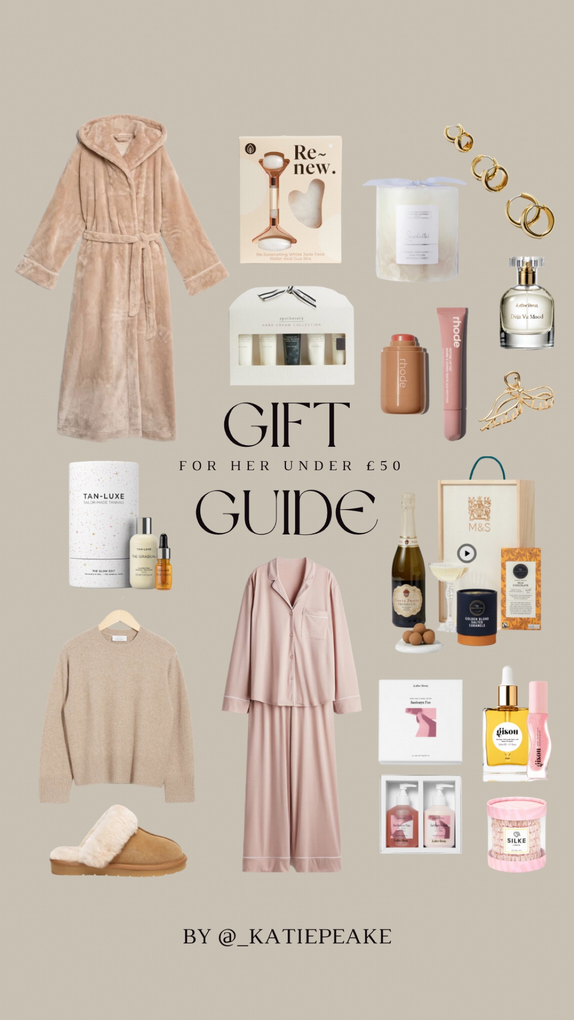 GIFT GUIDE FOR HER - UNDER £50 ✨

#giftguideforher #giftsunder50 #giftsforherunder50

#LTKCyberWeek #LTKuk #LTKgiftguide