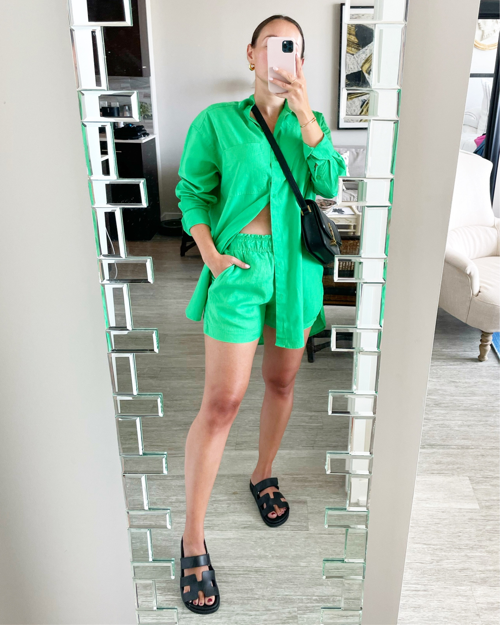 A perfect green coord set 💚 this one is sold out but linked a super similar an ankle length set below that’s under $60 for the set! 

#LTKSeasonal #LTKCyberweek #LTKsalealert
