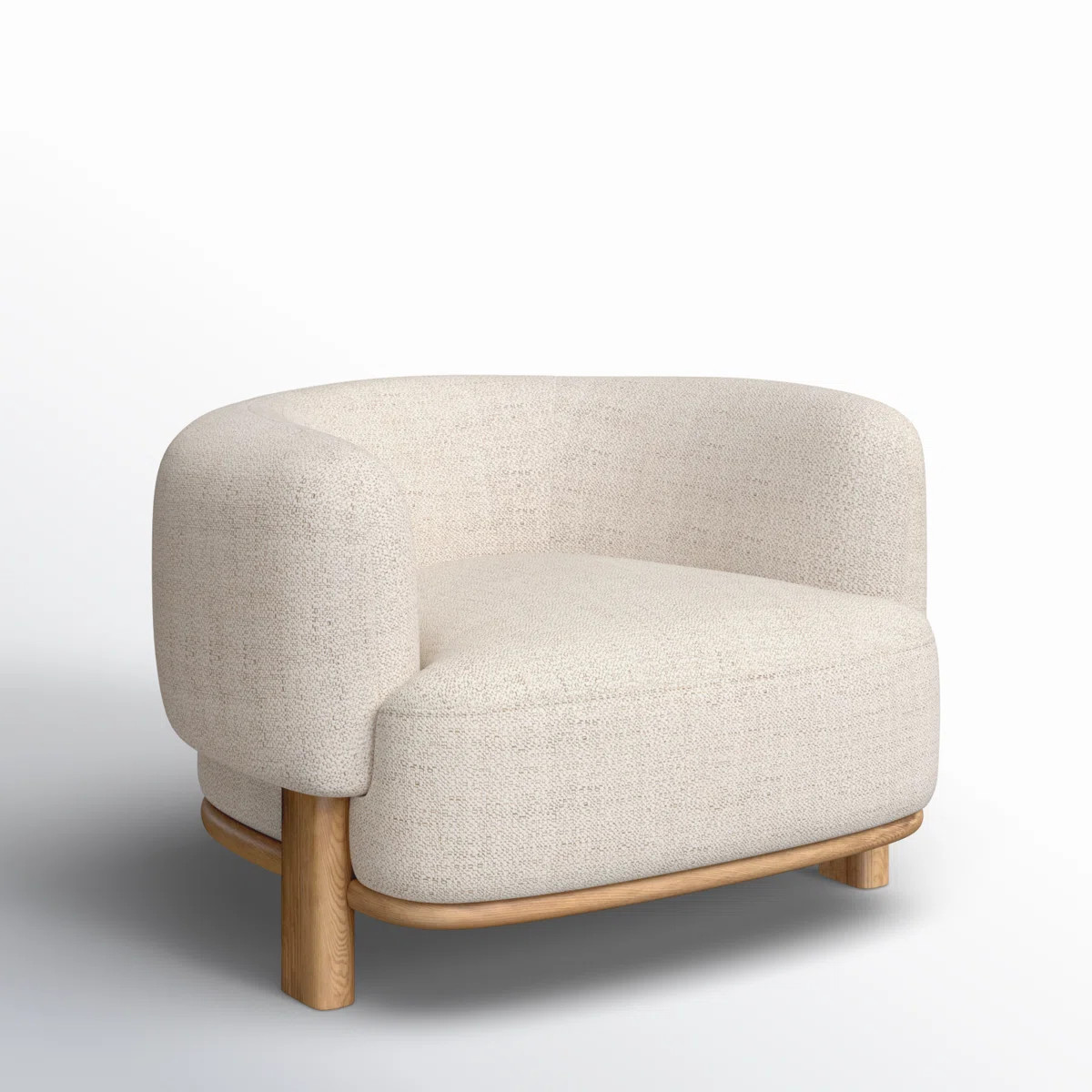 Moris Upholstered Barrel Chair | Wayfair North America