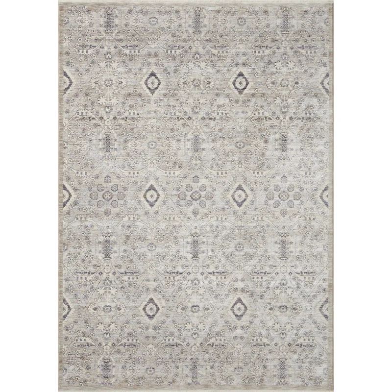 Zuma Oriental Silver / Sky Area Rug | Wayfair North America