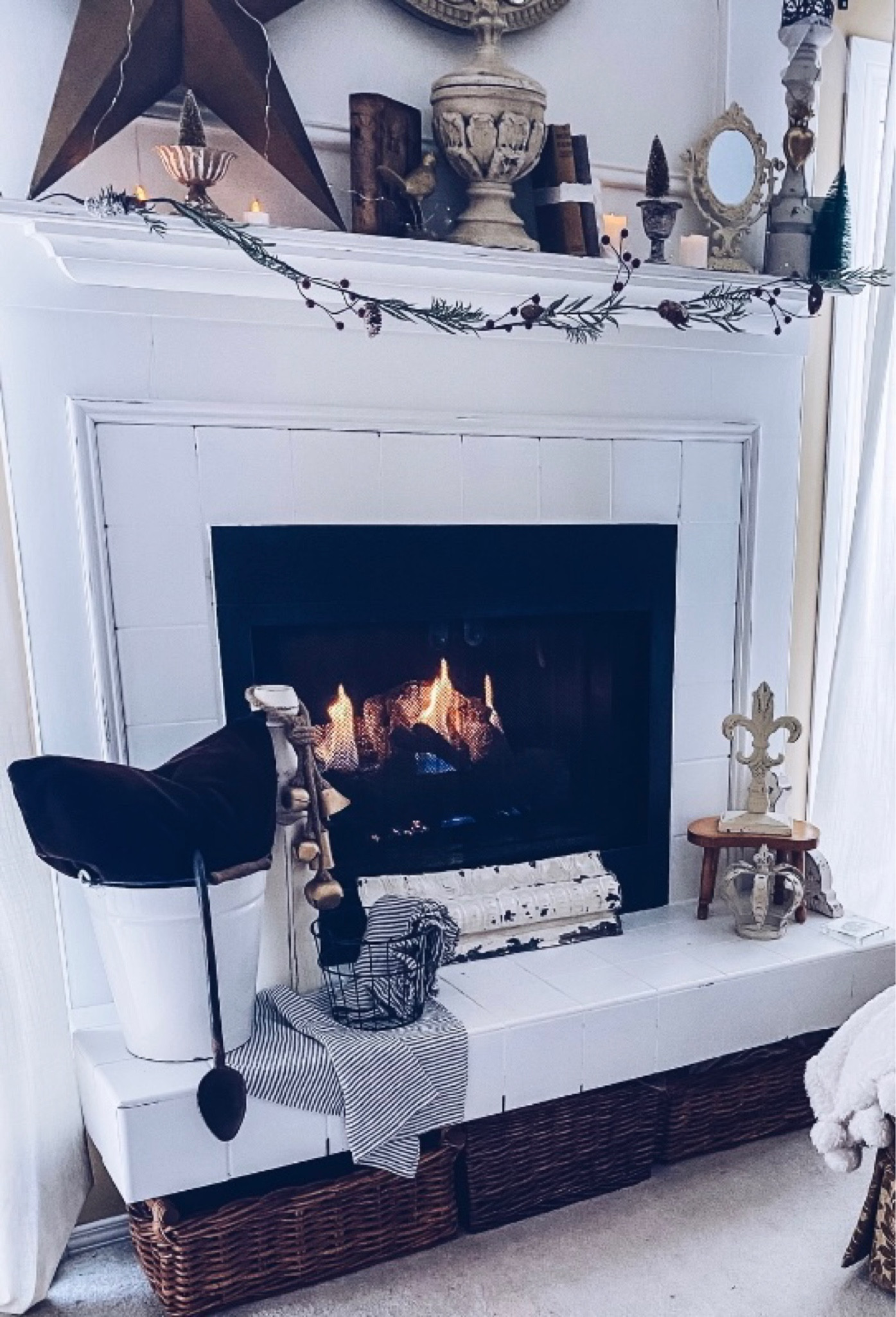 Decorating your fireplace mantle and hearth can be daunting. Here’s some inspiration using lovely vintage and new items to decorate your fireplace! I’ve linked them here so you don’t have to search!💖💕

#LTKFind #LTKhome #LTKHoliday