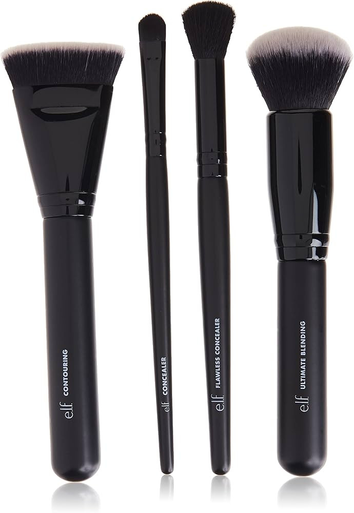 e.l.f. Complexion Perfection Brush Kit, Makeup Brushes For Concealer & Foundation, Made With Crue... | Amazon (CA)