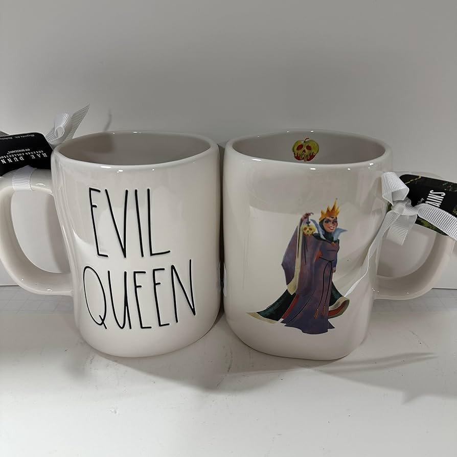 Rae Dunn EVIL QUEEN Mug Coffee cup - Halloween - Ceramic 16 oz | Amazon (US)