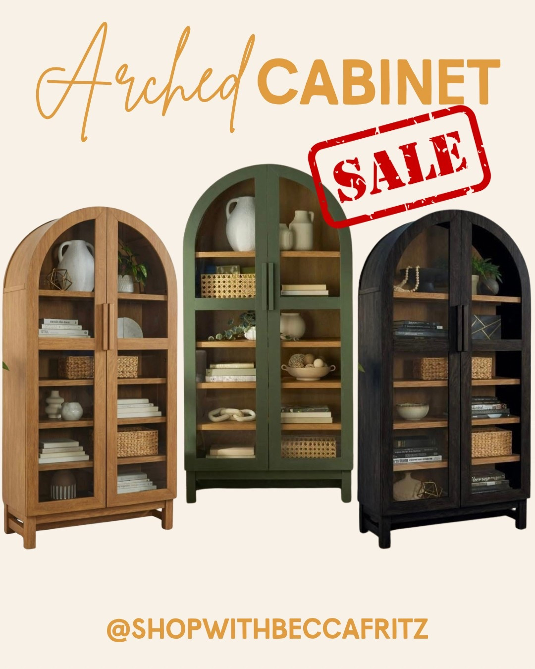 One of my favorite home pieces just got marked down 🤩 This Better Homes & Gardens arched cabinet is now $248 with shipping included! I love how versatile it is…works in a living room, hallway or even as a statement piece in a dining space.
It’s rarely this price and all three finishes are beautiful! #BeccaFritzFinds #ArchedCabinet

#LTKHome #LTKSaleAlert