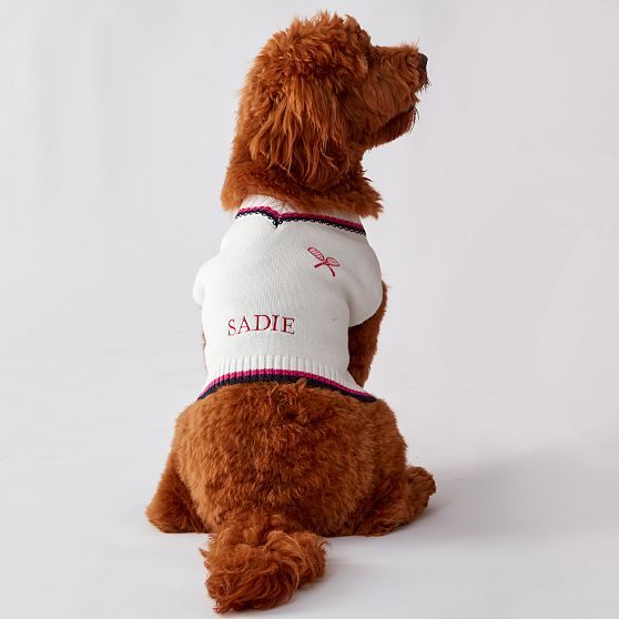 Sporty Dog Sweater Vest | Mark and Graham