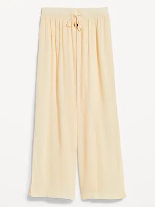 High-Waisted Swim Cover-Up Pants | Old Navy (CA)