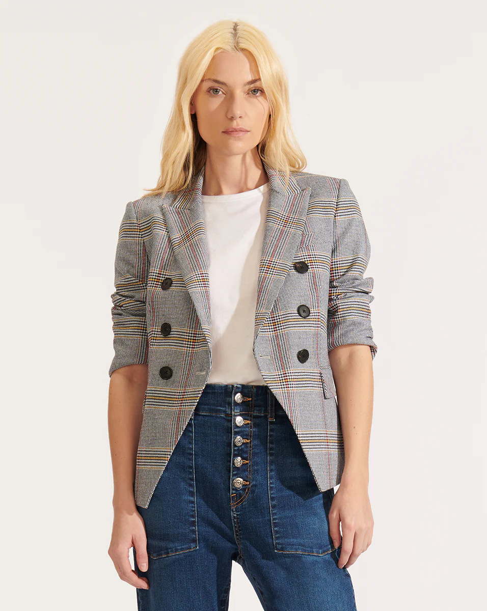 Empire Plaid Dickey Jacket | Veronica Beard