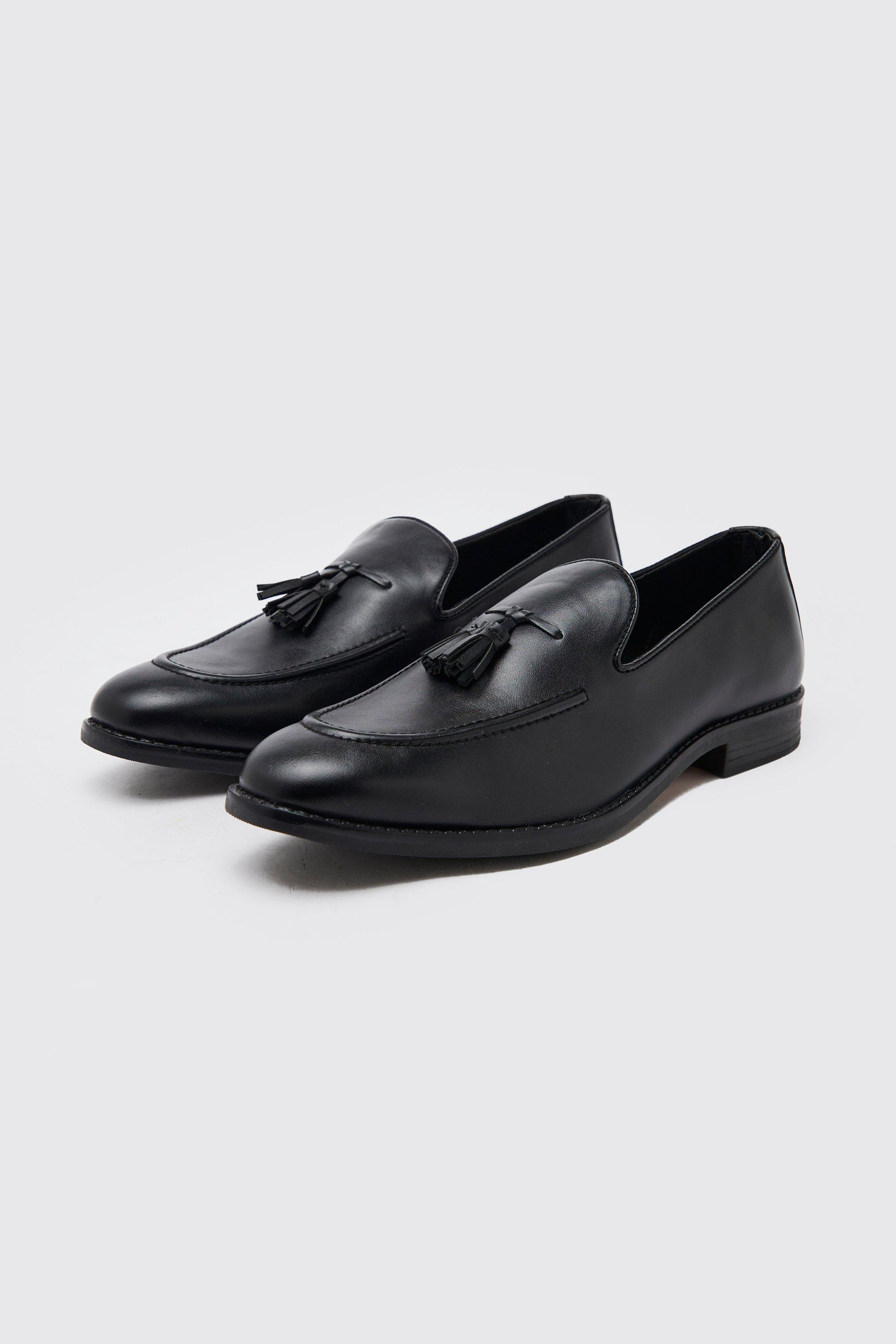 Faux Leather Tassel Loafer | boohooMAN (DE, IE & UK)