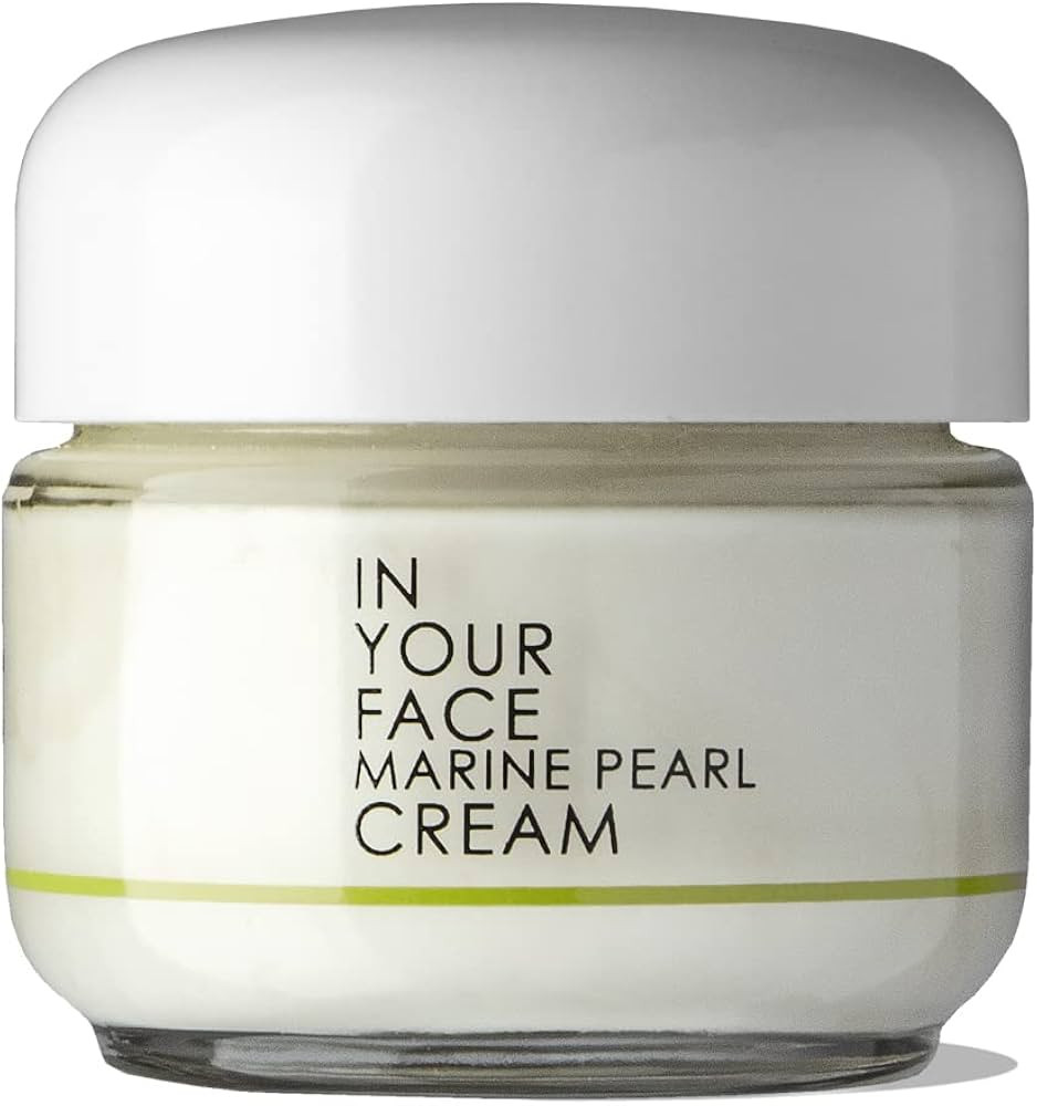 In Your Face MARINE PEARL CREAM | Mineral-Infused, Illuminating Day Cream | 2 oz. | Amazon (US)