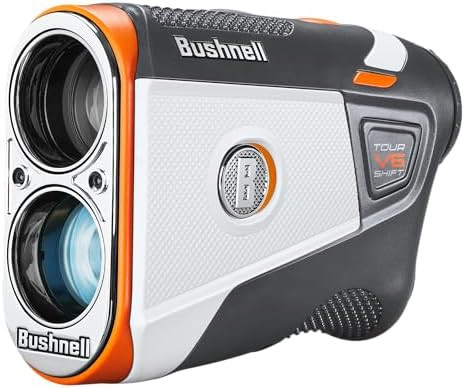 Bushnell Golf Tour V6 Shift Laser Rangefinder with Slope Compensation, 1300-Yard Range, Flag Lock... | Amazon (US)
