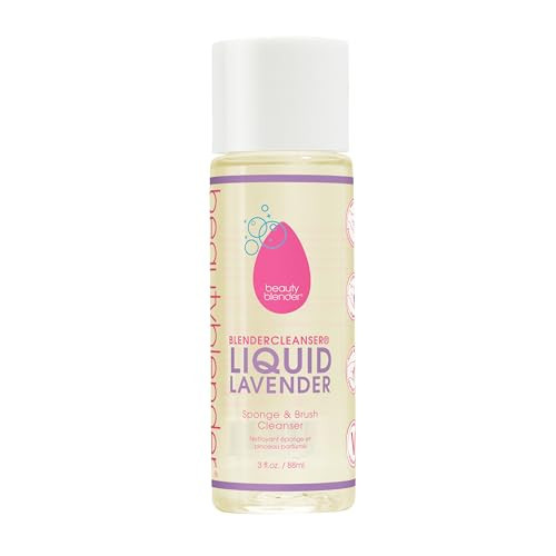 beautyblender® | Blendercleanser® Tool Wash | Lavender Purifying Liquid Soap | Hand, Sponge, Brush, Makeup Tool Cleanser | Lavender-Scented, Vegan, Paraben-Free, Sulfate-Free, 5 oz | Amazon (US)