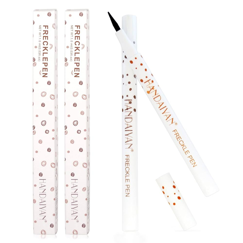 Freckle Pen 4 Colors Available, Natural Lifelike Freckle Makeup Pen, Waterproof Long Lasting Quic... | Amazon (US)