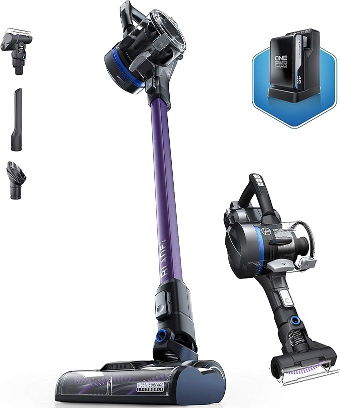 Hoover ONEPWR Blade MAX Pet Cordless Stick Vacuum Cleaner, Lightweight, BH53354V, Purple | Amazon (US)