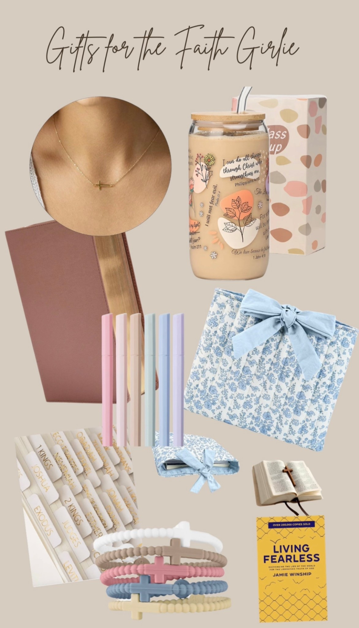 From one faith girlie to another, you will love all of these finds! ❤️

#LTKHoliday #LTKGiftGuide #LTKmorningroutine
