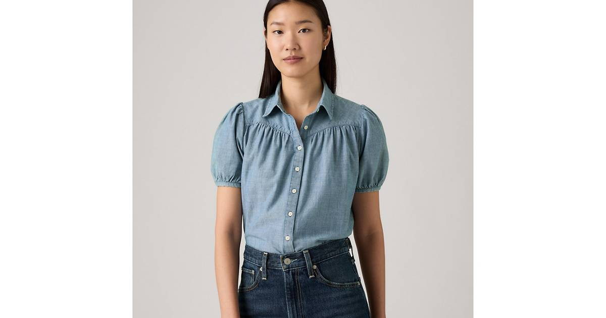 Lea Short-sleeve Blouse | Levi's US