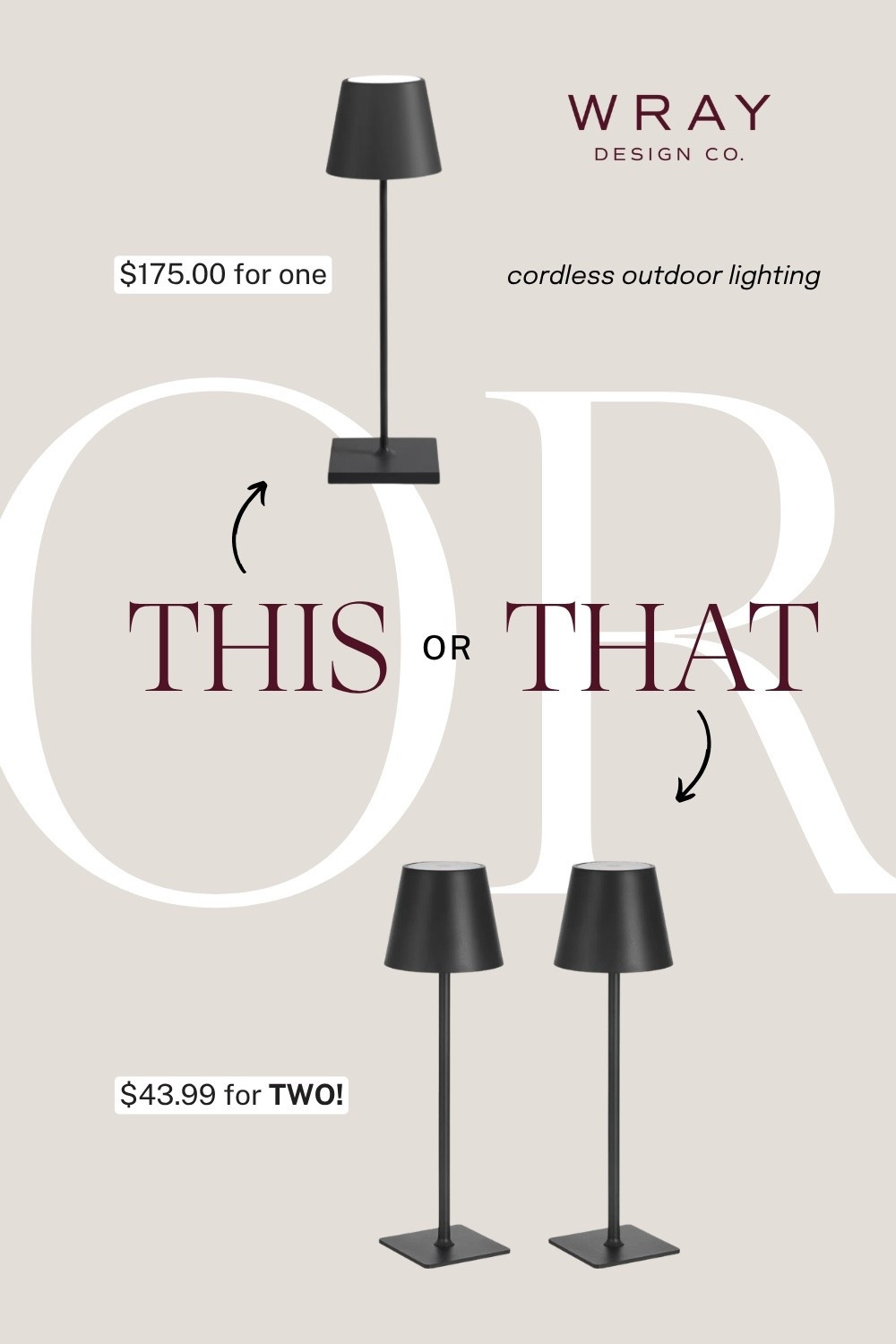 Your weekly look for less is here! Featuring a cordless outdoor table lamp in black. Will you splurge or are you buying the dupe? Let me know in the comments!

#LTKSaleAlert #LTKHome #LTKSeasonal