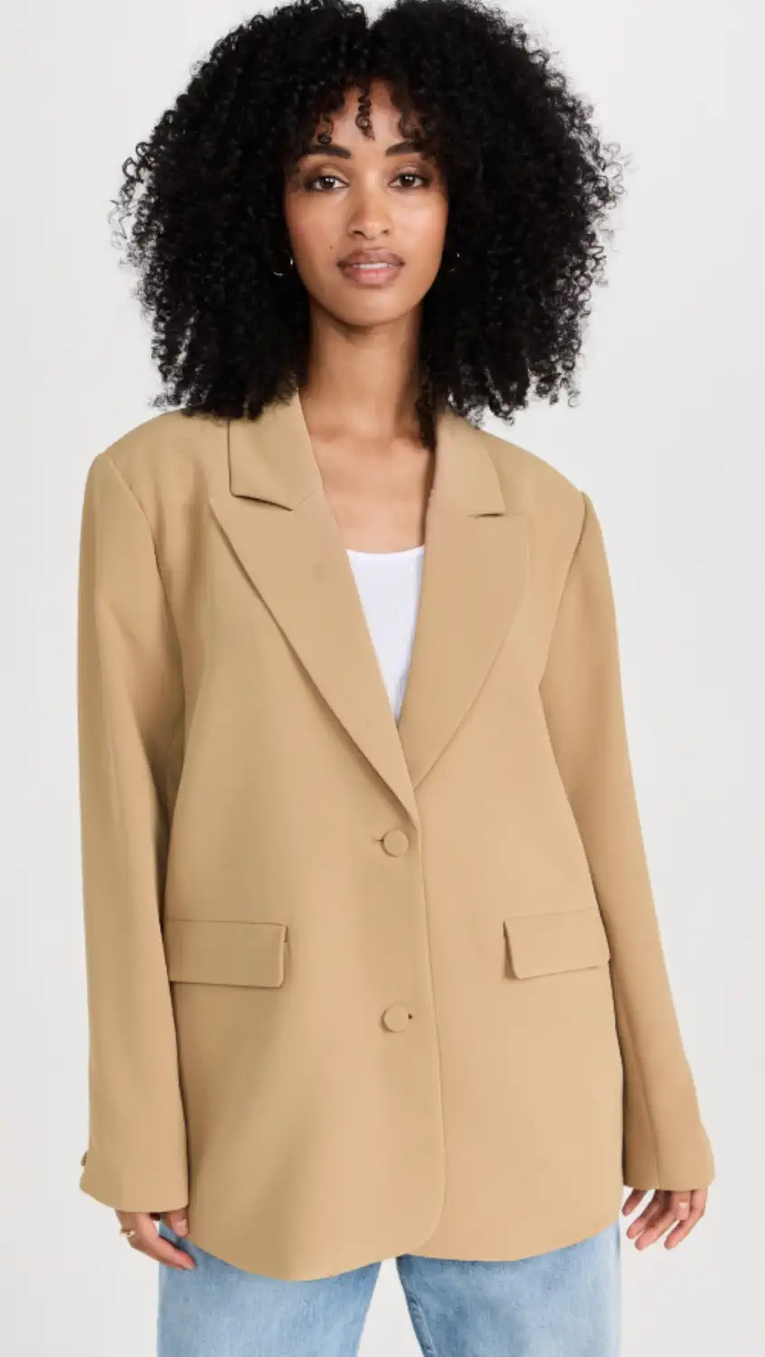 Luxe Suiting Boyfriend Blazer | Shopbop