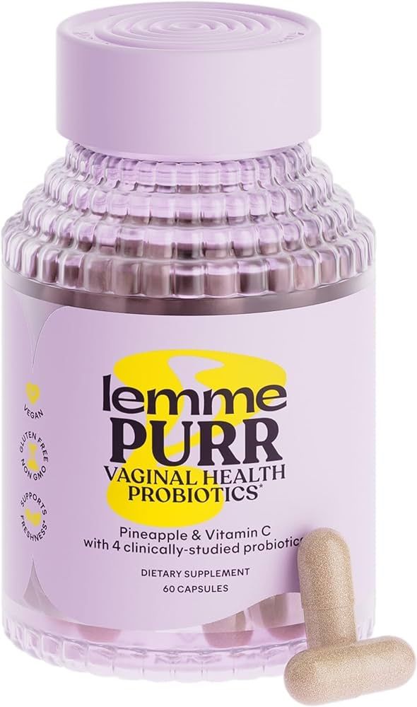 Lemme Purr Vaginal Probiotics for Women - Promotes pH Balance, Healthy Vaginal Odor & Urinary Tra... | Amazon (US)